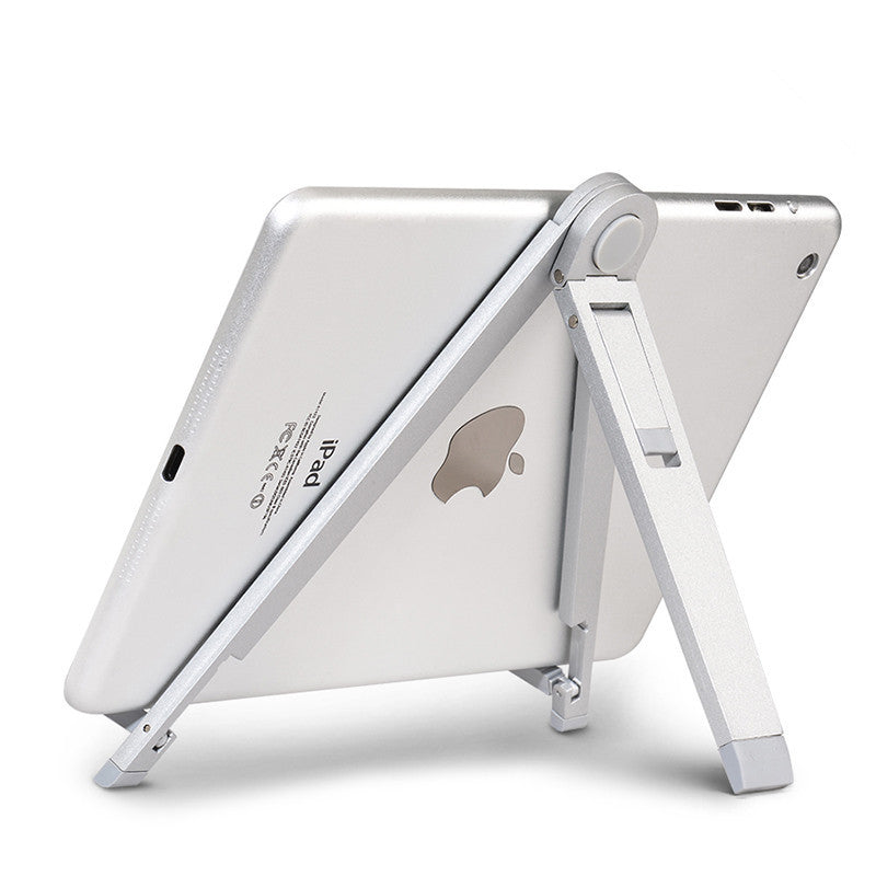 Tablet Mobile Phone Universal Adjustable Triangle Stand Flat Desktop Folding.