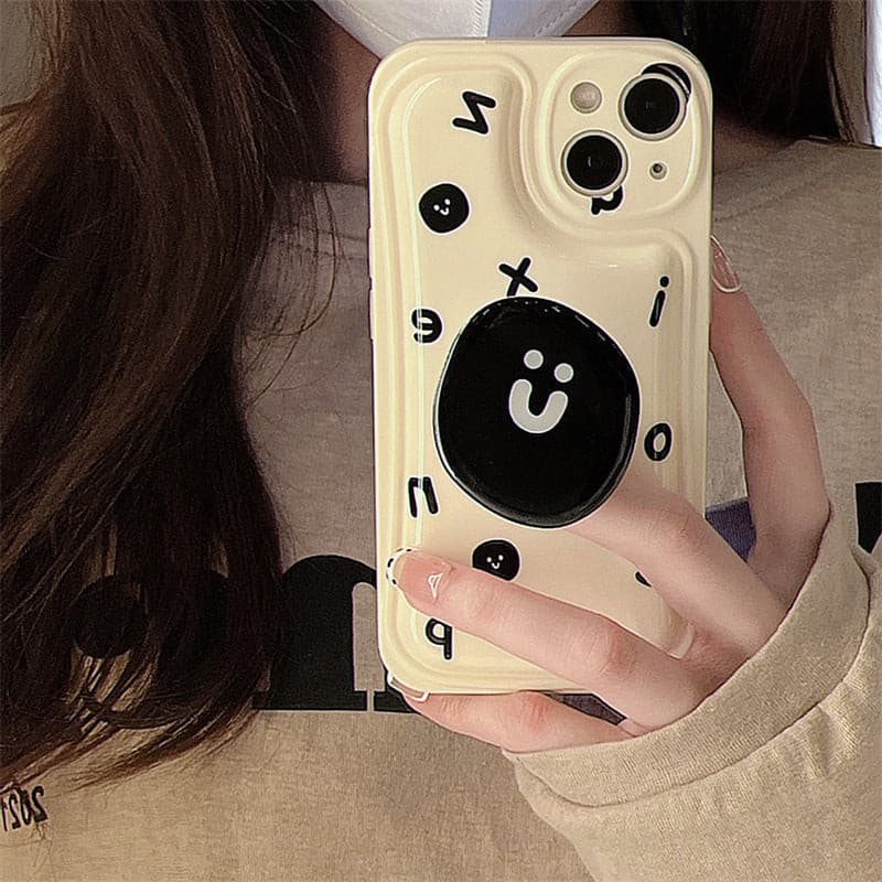 Minimalist Silicone Soft Shell Phone Case.