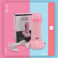 EG New Small Pink Mini Depilator Beauty Tools Single Hot Wax, Quick Double Heater