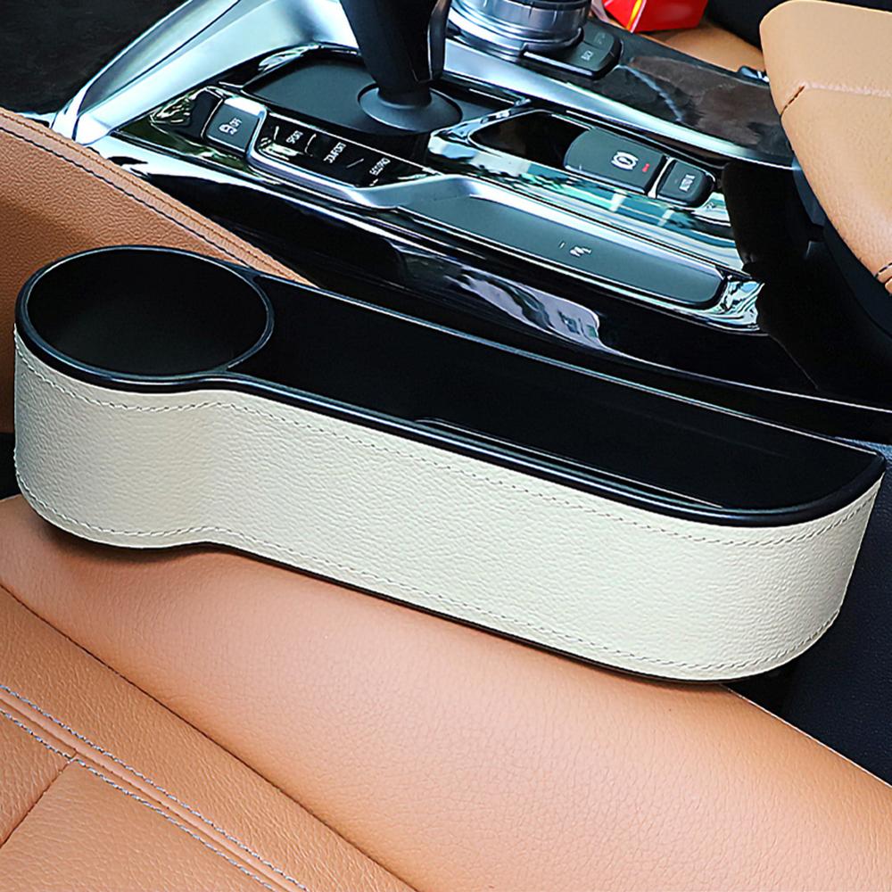Luxury Leather Car Organizer storage box | car accessories | Introducing our premium Car Storage Box, the perfect accessory to keep your vehicle organized and cl