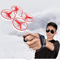 ZF04 RC Drone Mini Infrared Induction Hand Control Drone Altitude Hold 2 Controllers Quadcopter for Kids Toy Gift.