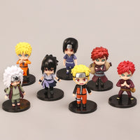 12pcs/set Naruto Anime Shippuden Hinata Sasuke Itachi Kakashi Gaara Jiraiya Sakura Q Version PVC Figures Toys Dolls Kid Gift | toys | SPECIFICATIONSfigure7: Sakurafigure6: Jiraiyafigure5: Gaarafigure4: Itachifigure3: Kakashifigure2: S