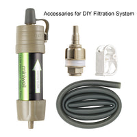 miniwell L630 portable Water Filter equipment for military survival kits.