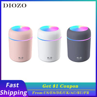 VIP Portable Humidifier USB Ultrasonic Dazzle Cup Aroma Diffuser Cool Mist Maker Air Humidifier Purifier with Romantic Light.