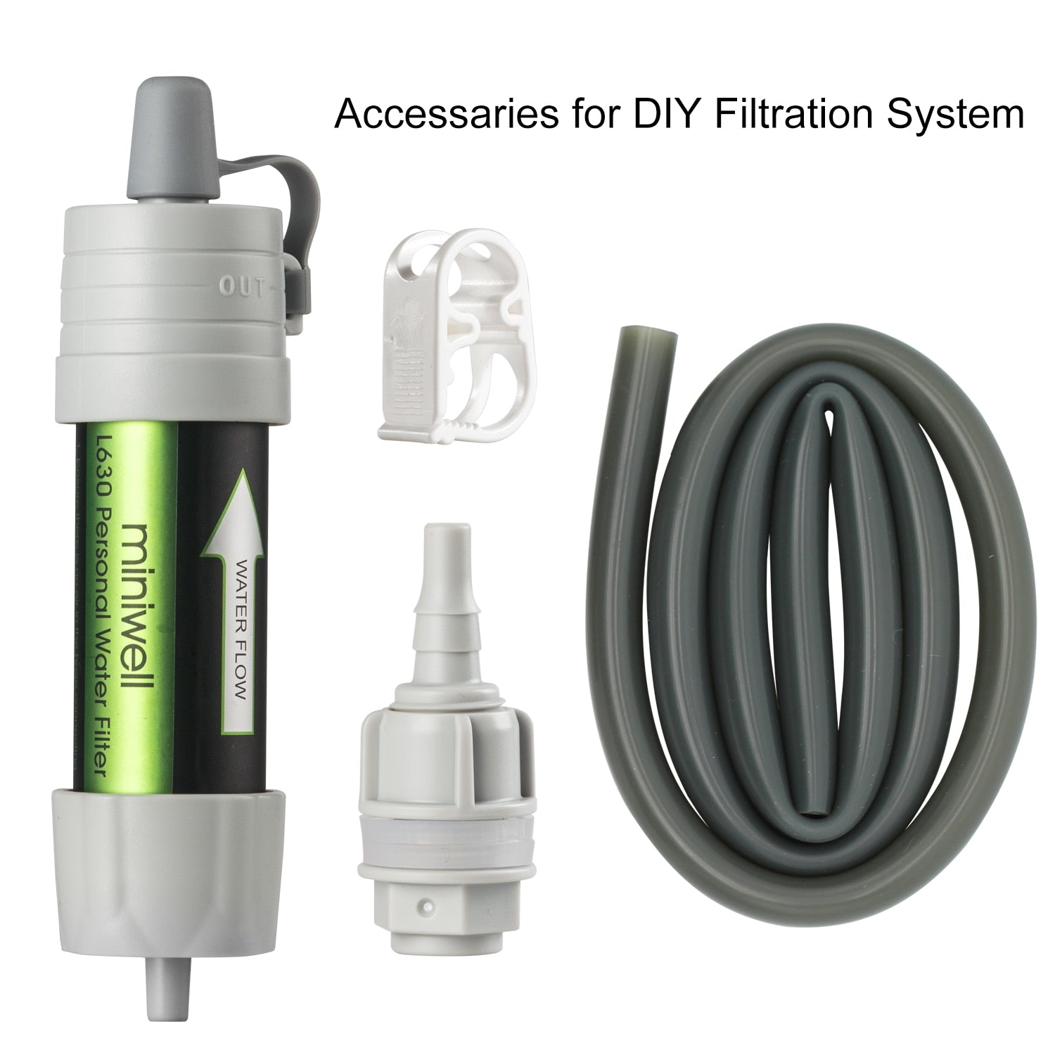 miniwell L630 portable Water Filter equipment for military survival kits.