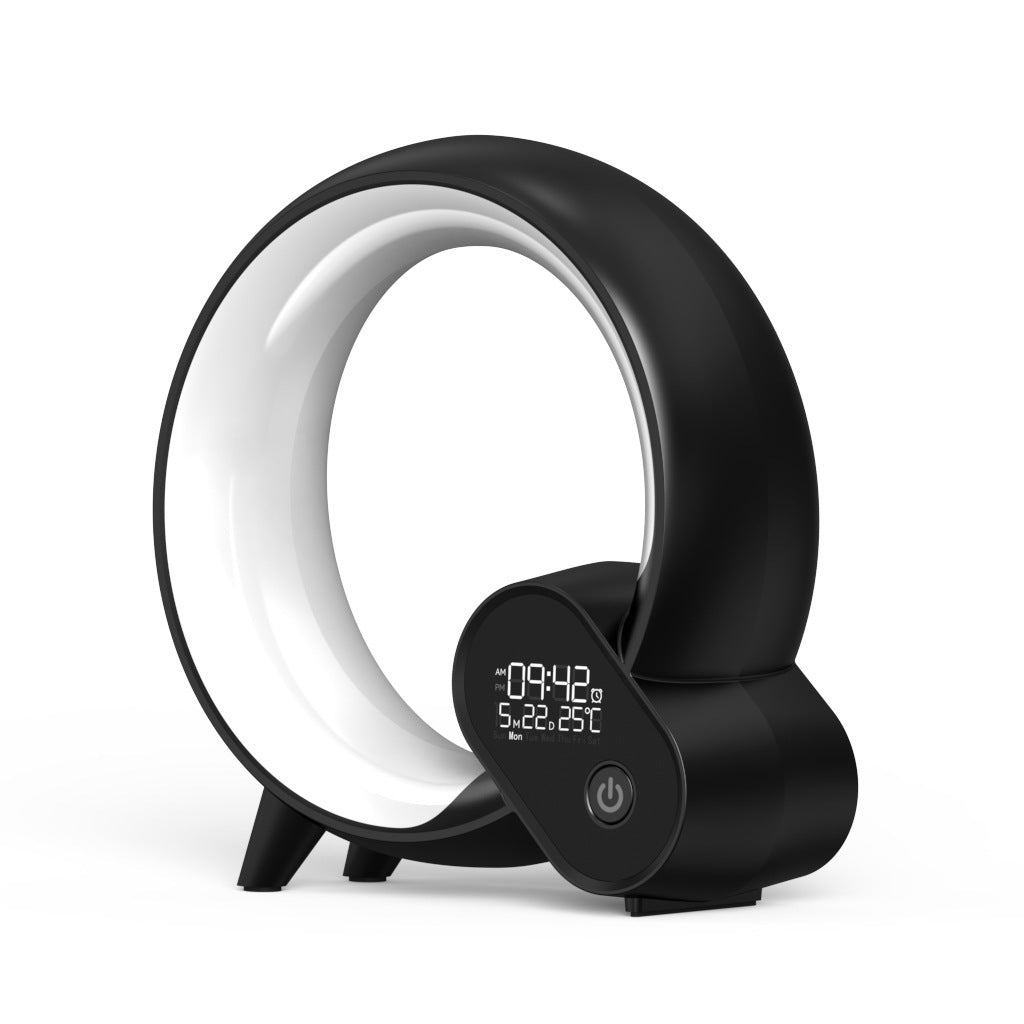 Q Light Analog Sunrise Digital Display Alarm Clock Bluetooth speaker Atmosphere Light | lights | Introducing the Creative Q Light Analog Sunrise Digital Display Alarm Clock with Bluetooth Audio and