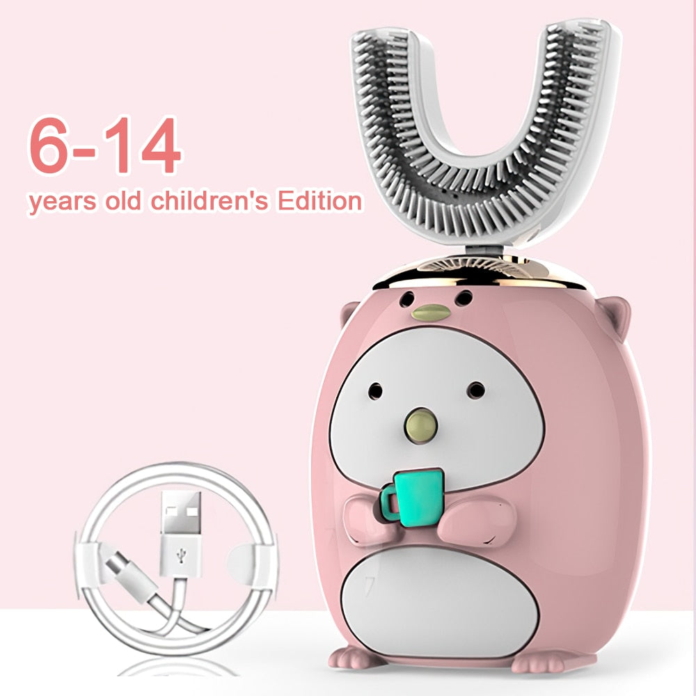 360 Degree Electric Toothbrush For Children Smart U-shaped Silicone Automatic Ultrasonic Toothbrush Cartoon Pattern For Children | toothbrush children | 
Introducing the extraordinary Acoustic Wave Electric Toothbrush by DIOZO. Delve into a world of imp