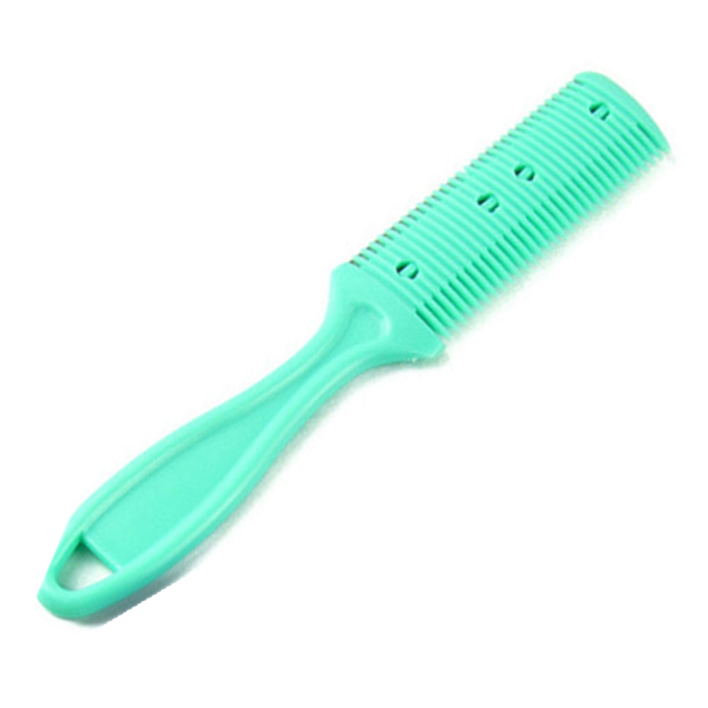 Hair Cutting Comb Hair Brushes with Razor Blades Hair Trimmer Cutting Thinning Tool Barber Tool Hair Salon DIY Styling Tools.