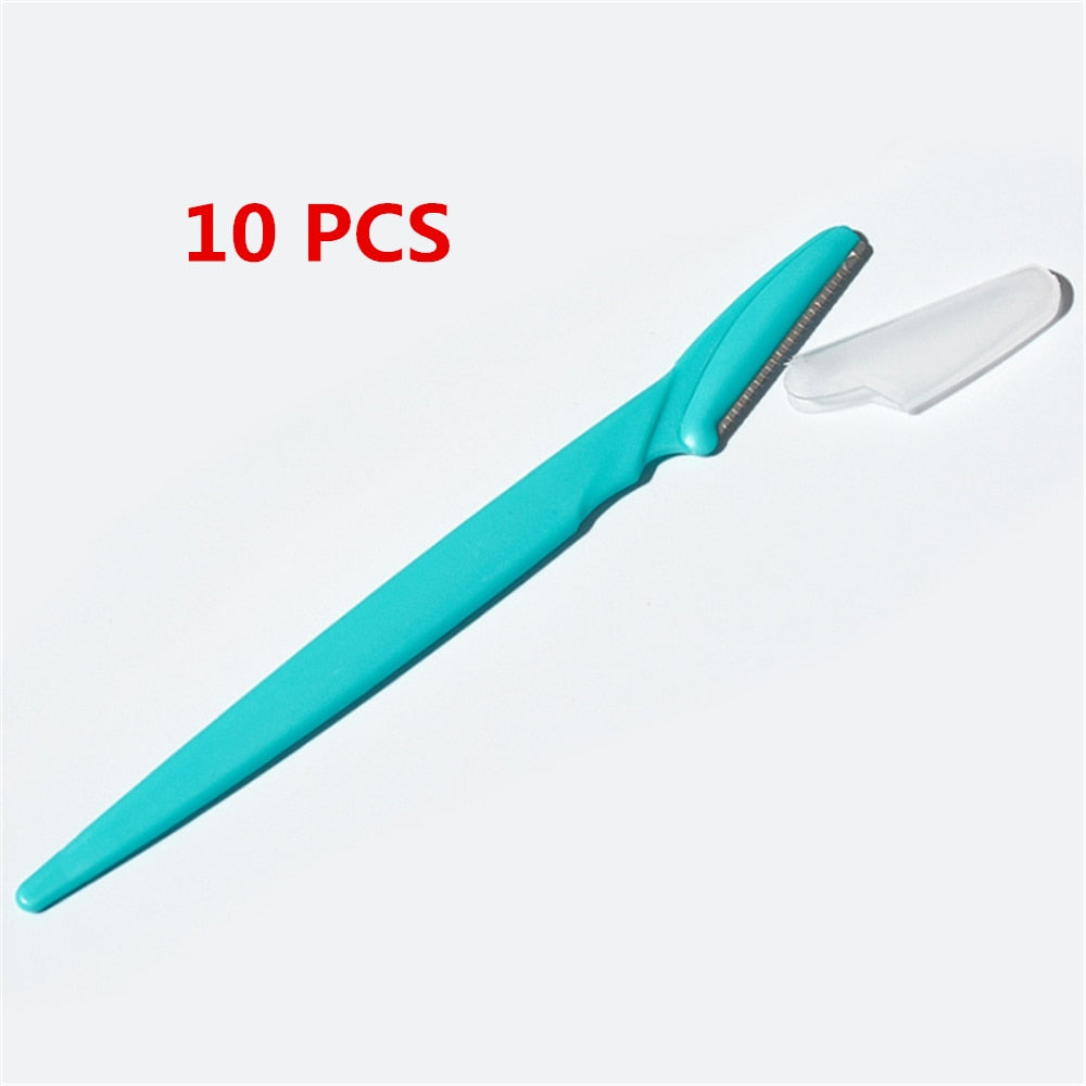 Eyebrow Trimmer Portable Eyebrow Razor Blade Shaver Shaper Facial Hair Remover Eyebrow Shaping Tool Women Makeup tool.