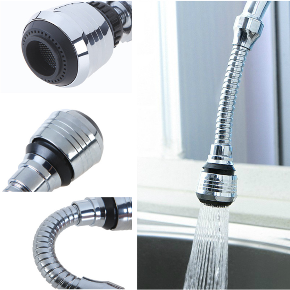 Kitchen Faucet Water Saving High Pressure Nozzle Tap Adapter Bathroom Sink Spray Bathroom Shower Rotatable Accessories.