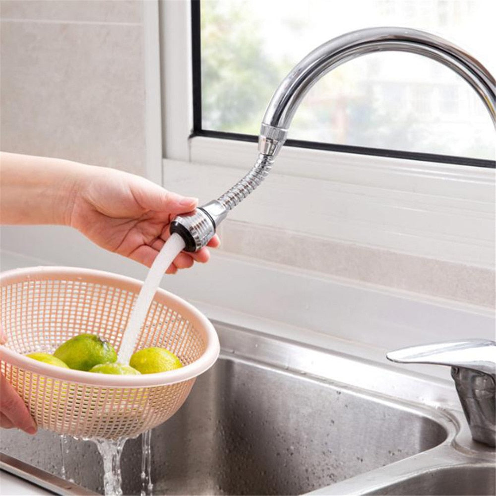 Kitchen Faucet Water Saving High Pressure Nozzle Tap Adapter Bathroom Sink Spray Bathroom Shower Rotatable Accessories.