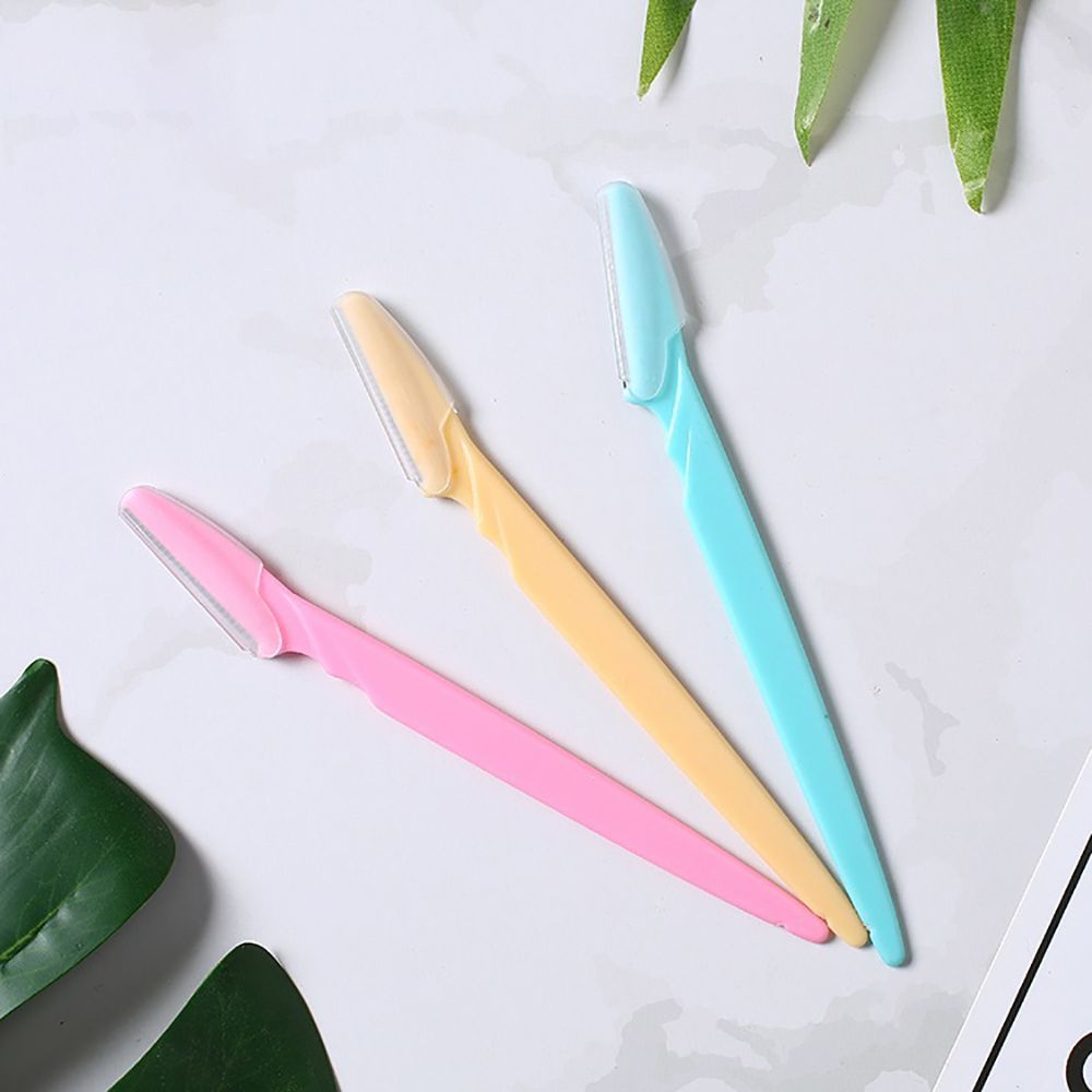 Eyebrow Trimmer Portable Eyebrow Razor Blade Shaver Shaper Facial Hair Remover Eyebrow Shaping Tool Women Makeup tool.