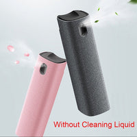 2 In 1 Phone Screen Cleaner Spray Computer Screen Dust Removal Microfiber Cloth Set Cleaning Artifact Without Cleaning Liquid | screen cleaner | SPECIFICATIONSSpecification/Piece: OtherOrigin: Mainland ChinaNumber of Pcs: 1pcFeature 9: Household