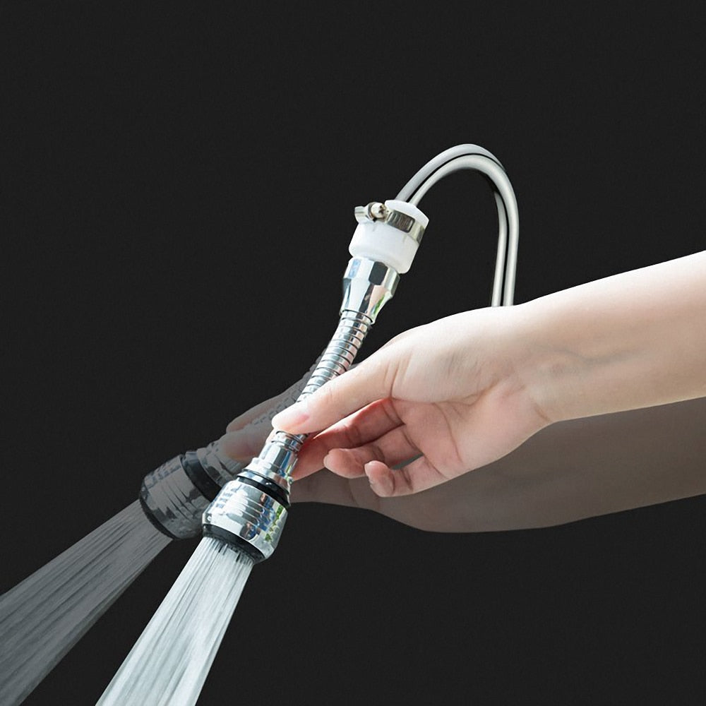 Kitchen Faucet Water Saving High Pressure Nozzle Tap Adapter Bathroom Sink Spray Bathroom Shower Rotatable Accessories.