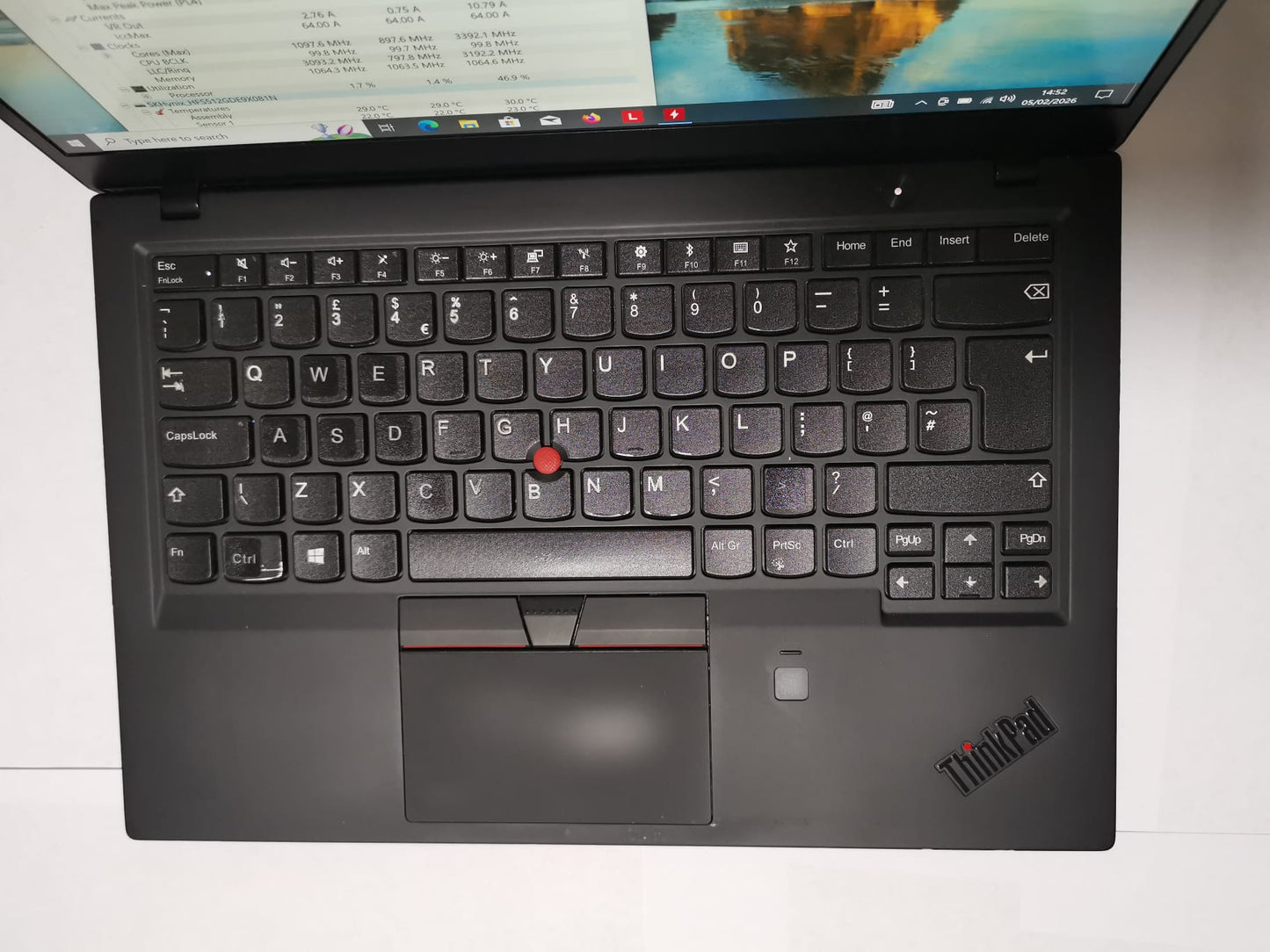 Lenovo ThinkPad X1 Carbon Gen 6 – i5-8350U | 8GB RAM | 512GB SSD | 14” FHD | USB-C | Excellent Condition