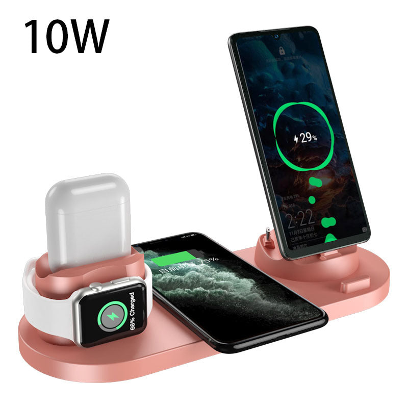 Wireless Charging Dock Station for iPhone, iPad, and Apple Watch