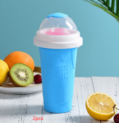 Net Celebrities Pinch The Into An Ice And Quickly Make A Smoothie Cup | Smoothie Cup | Introducing our revolutionary Ice Pinch Smoothie Cup! Experience the magic of quick freezing technol