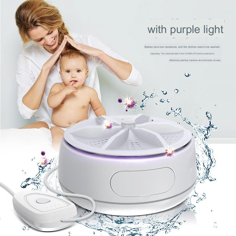 Small Appliance Wholesale Portable Turbo Washing Machine Remote Control Mini.