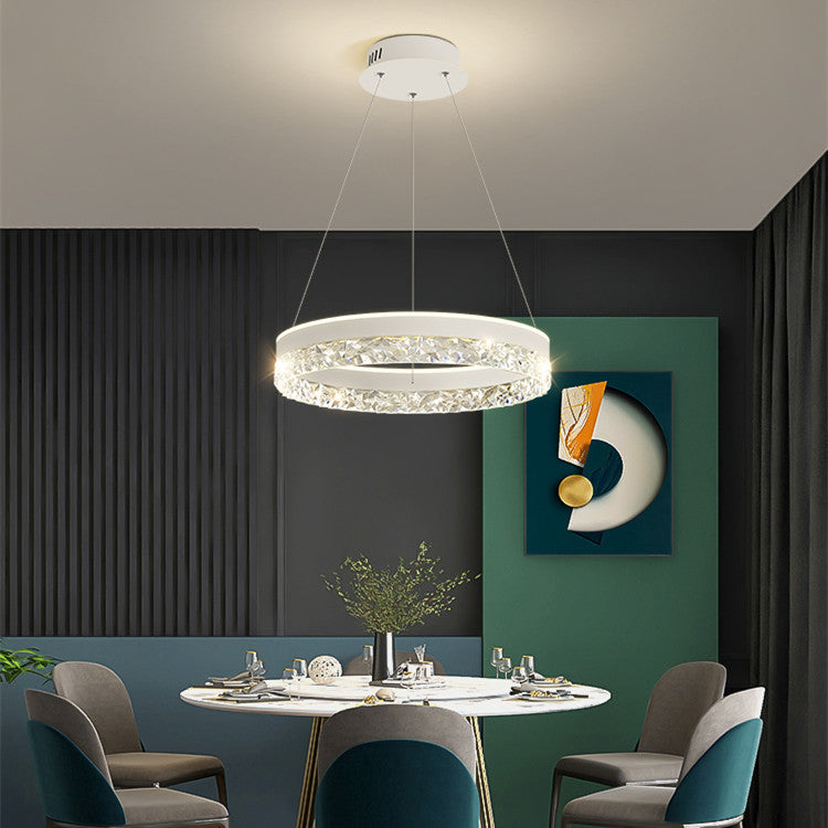Modern Minimalist Scandinavian Dining Room Chandelier.