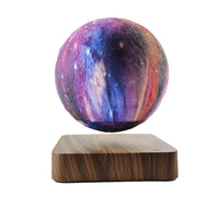 Magnetic Levitating Galaxy Star Lamp 3D Floating Moon Lamp Creative Home Office Decorations Festival Gifts Milky Way Table Lamp
