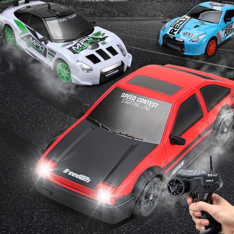 car 4wd rc drift car toy remote control gtr car toy - 0