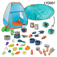 Children's Simulation Camping Tent Play House Toys Outdoor.