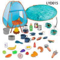 Children's Simulation Camping Tent Play House Toys Outdoor.