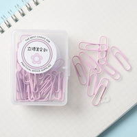 Macaron Color Paper Clip Creative Office Products