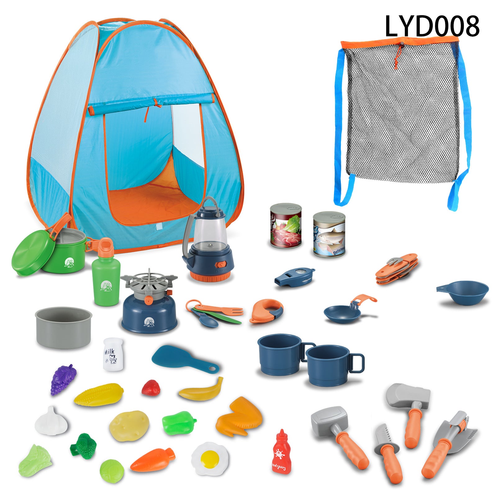 Children's Simulation Camping Tent Play House Toys Outdoor.