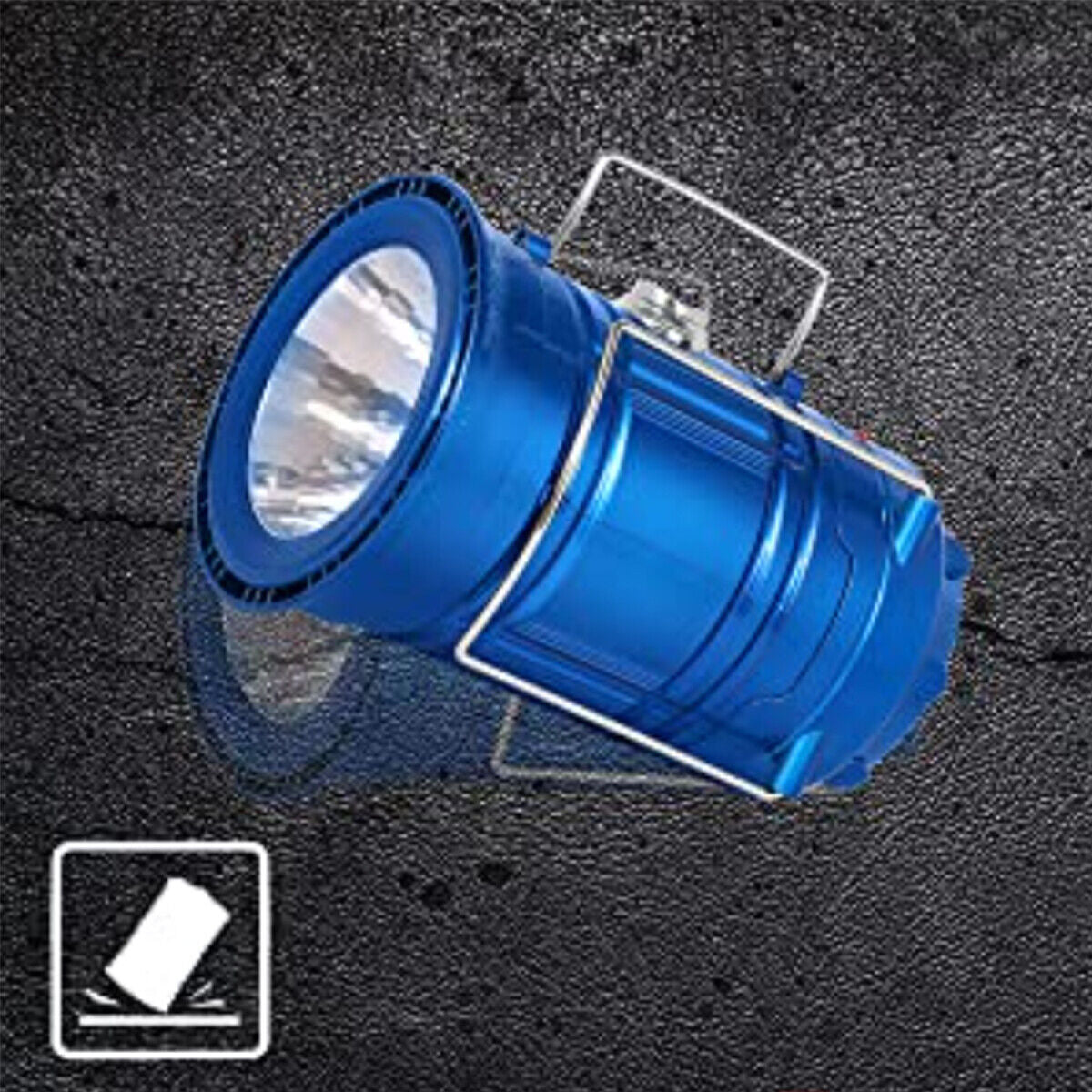 Portable Camping Torch Rechargeable Lantern Night Light Tent Lamp Solar Power