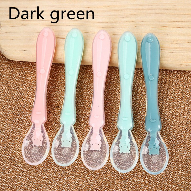 Baby Feeding Water Soup  Feeding Tableware Silicone Spoon | baby feeding | 
 Product information:
 
 Product Category: Chopsticks/Forks/Spoons
 
 Material: Silicone bag PP
 
 