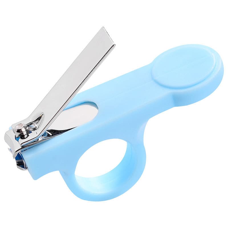 Baby Safety Nail Clipper With Thumb Sleeve | baby feeding | 
 Product information:
 
 Color classification: green, blue, pink, yellow, Lake Green, random mixed 