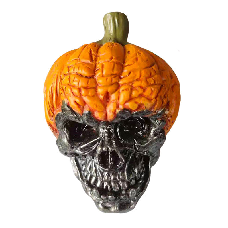 New Evil Pumpkin Skull Halloween Resin Ornament | Evil Pumpkin Skull Halloween Resin | 
 Product information:
 


 Material: synthetic resin
 
 Process: hand painted
 
 Category: Resin Cr