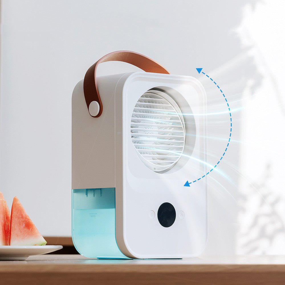 Desktop Fan Mini Air Conditioner.