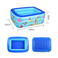 Family Outdoor Children's Inflatable Water Play Pool.