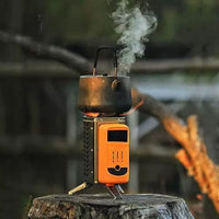 Thermal Power Generator Firewood Stove Outdoor Camping Small Barbecue Stove Rechargeable Portable