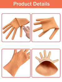 Halloween Party Hot Dog Gloves Dress Up | Party Hot Dog Gloves Dress Up | 
 Product information:
 
 Color: Hot dog gloves
 
 Size: average size
 
 Image: Cartoon
 
 Material: