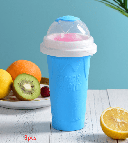 Net Celebrities Pinch The Into An Ice And Quickly Make A Smoothie Cup | Smoothie Cup | Introducing our revolutionary Ice Pinch Smoothie Cup! Experience the magic of quick freezing technol