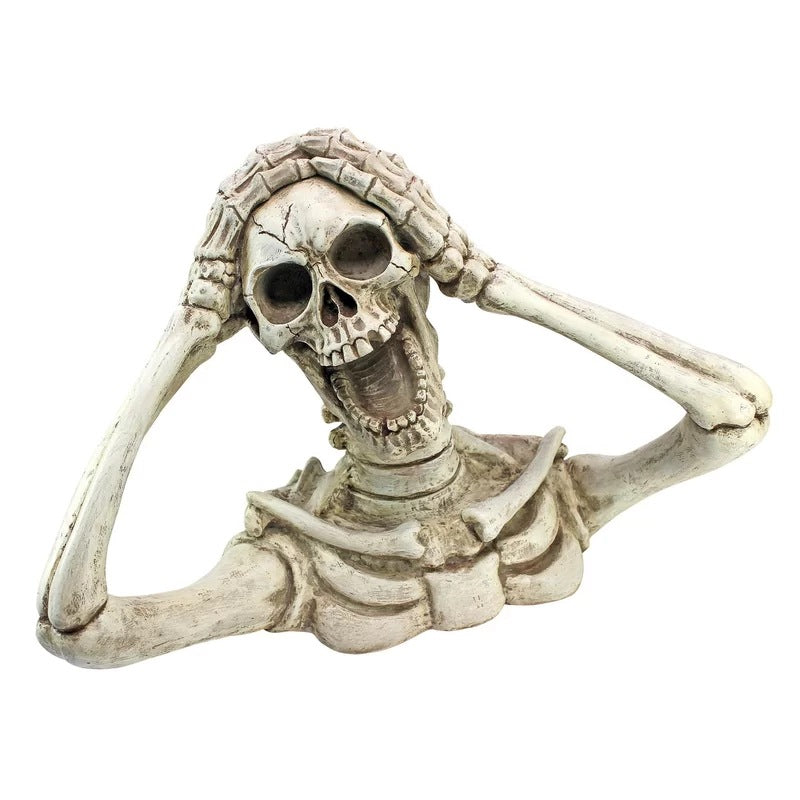 Personality Screaming Skull Statue Pendant Garden Halloween Decoration | Skull Statue | 
 Product information:
 


 Material: Resin
 
 Packing boxes
 
 Hanging form: ornaments
 
 Product s