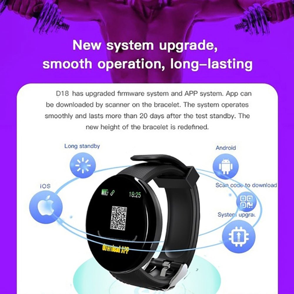 Advanced Health Tracker Smartwatch UK ios android