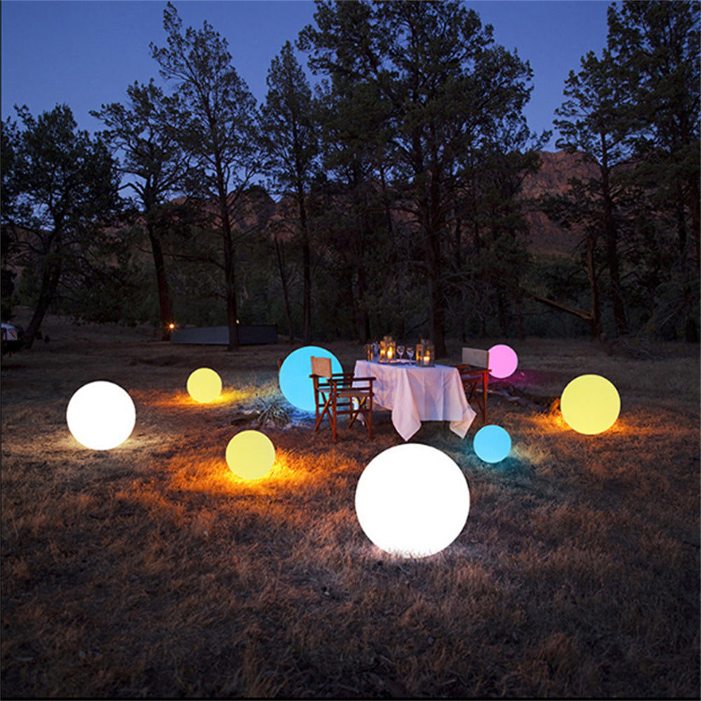 Solar Pool Balls.