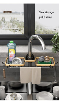 Kitchen Storage Faucet Rack.