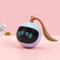 Automatic Self Rotating Cat Toy  | Introducing the Automatic Smart Self-Rotating Cat Toy – the ultimate playtime solution for your fe