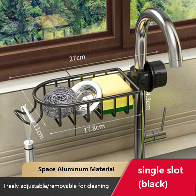 Kitchen Storage Faucet Rack.