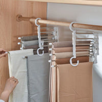 5 in 1 Stainless Steel Storage Rack  | Manage your closet with ease when you add the 5 in 1 Stainless Steel Storage Rack to your home. Desi