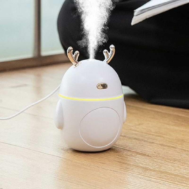 Humidifier Household Bedroom Mini Fog Capacity Air Students Mute USB Office Spray Automobile Fragrance.