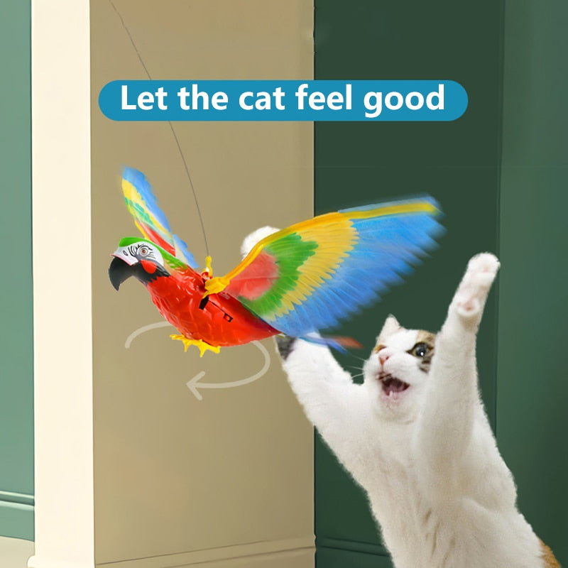 The Enchanting Avian Interactive Cat Toy  | Introducing the Simulation Bird Interactive Cat Toy, the ultimate playtime companion for your feline