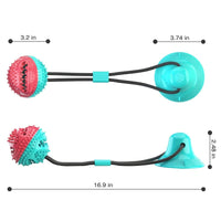 Silicone Suction Cup Dog Toy.