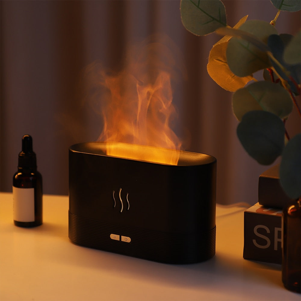 Flame Home Fragrance Humidifier  | Introducing the Flame Home Fragrance Humidifier - the perfect addition to your home for a calming an