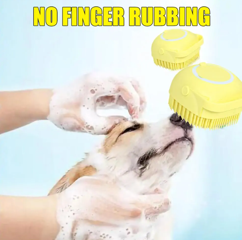 Dog Bath Brush.